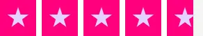 pink Star rating